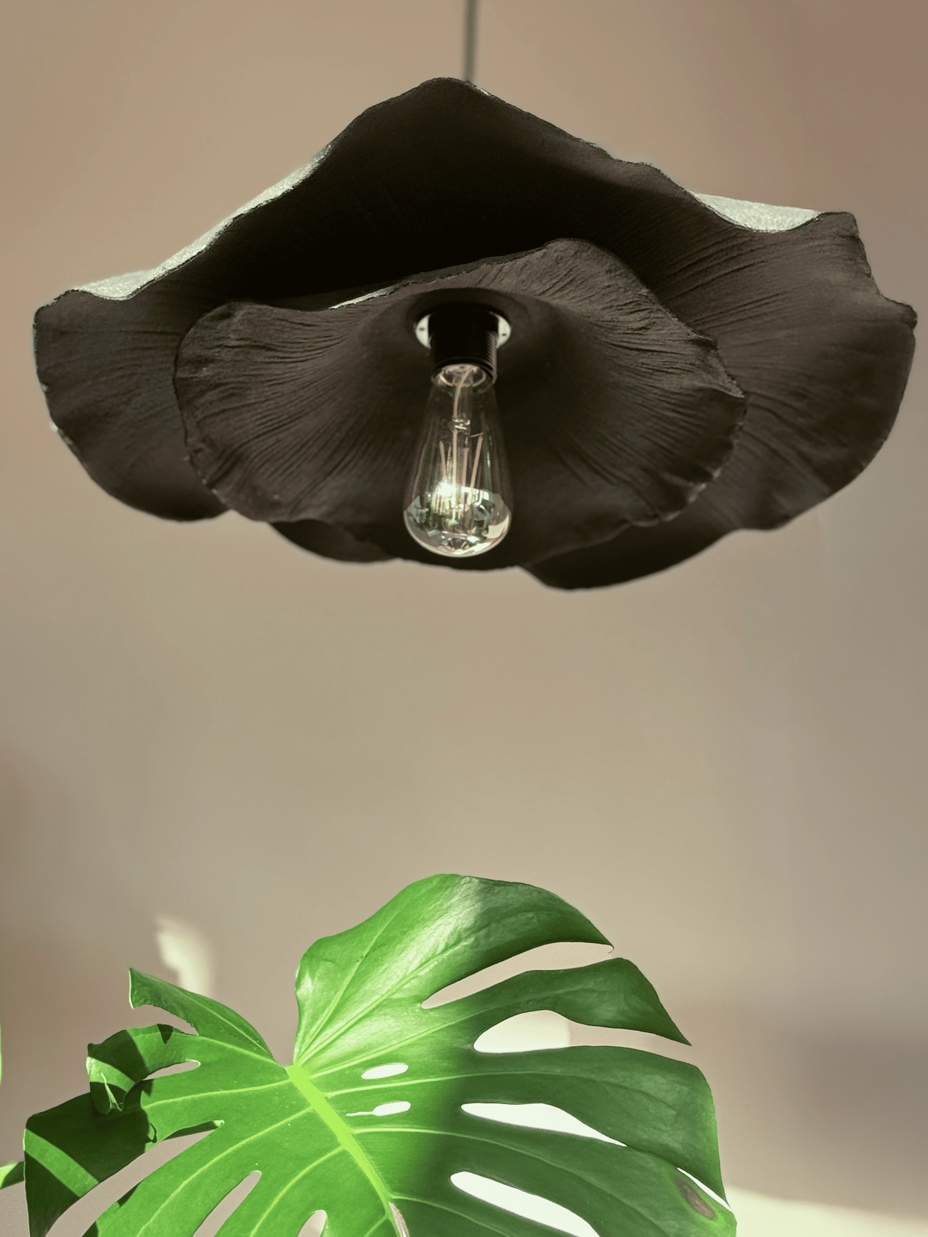 Modern Dark Avf Siyah İki Katlı Sarkıt Avize - Siyah